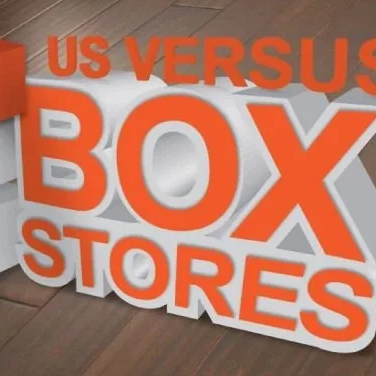 us versus box stores from May's Lone Star Flooring in Atlanta