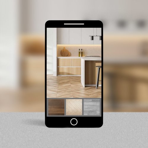 room visualizer app from May's Lone Star Flooring on Atlanta, TX area