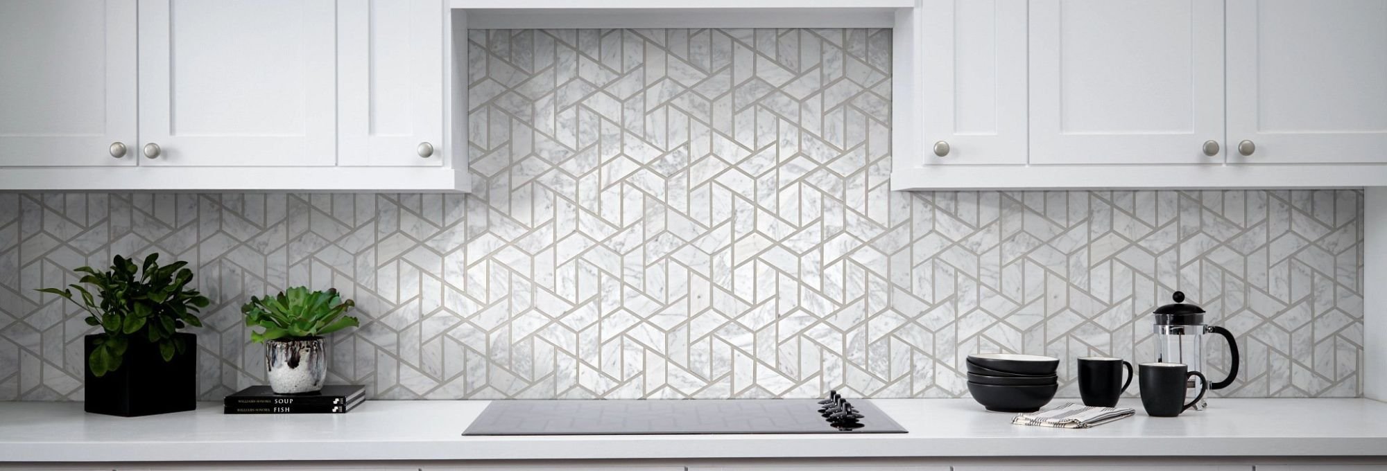 gray wall tile for kitchen from May's Lone Star Flooring on Atlanta, TX area